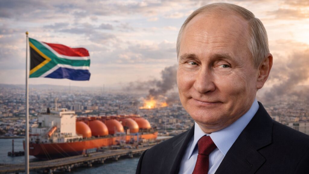 Poutine, gaz en Afrique du Sud