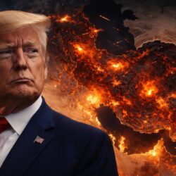 Trump face à l'Iran en feu