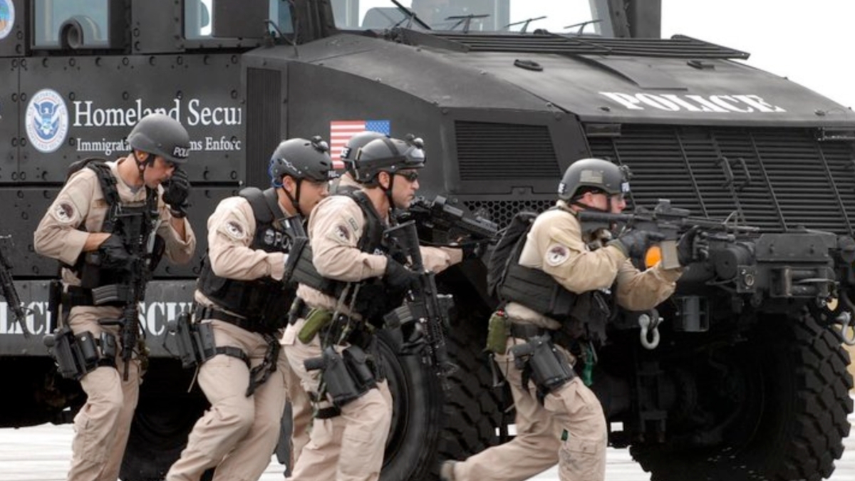 Special Response Team (SRT) within Homeland Security Investigations (HSI) of the U.S. Immigration and Customs Enforcement (ICE)