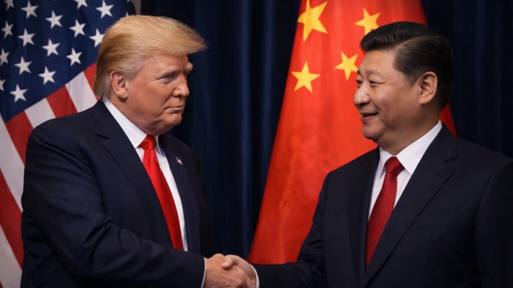 Trump & Xi Jingping