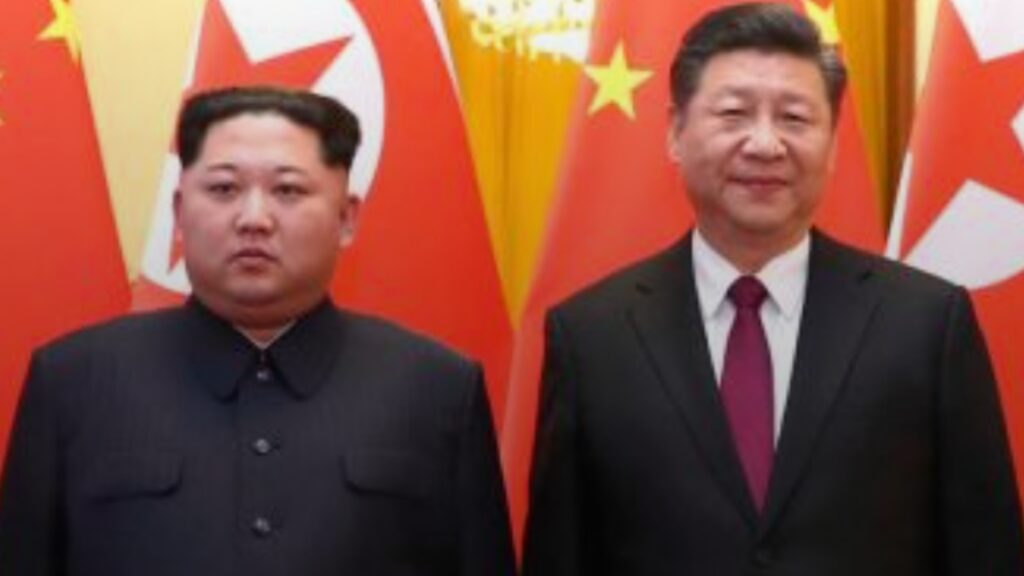 Xi Jinping et Kim Jongun