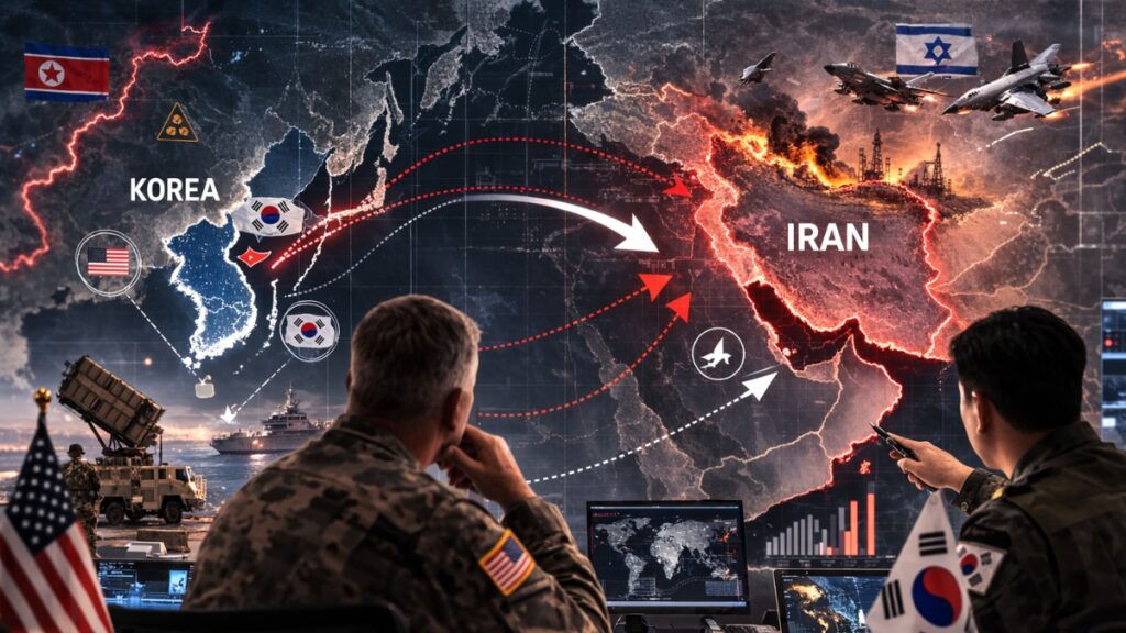Corée du Sud face à l'Iran
