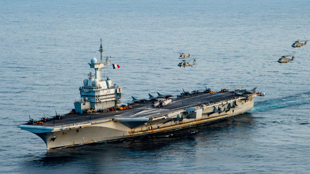 Image publiée par l'United States Navy