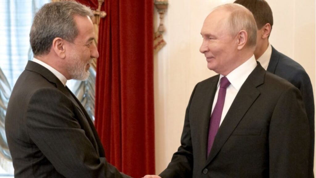 Poutine reçoit Araghchi