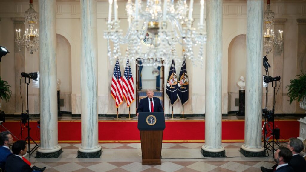 Trump discours Maison Blanche