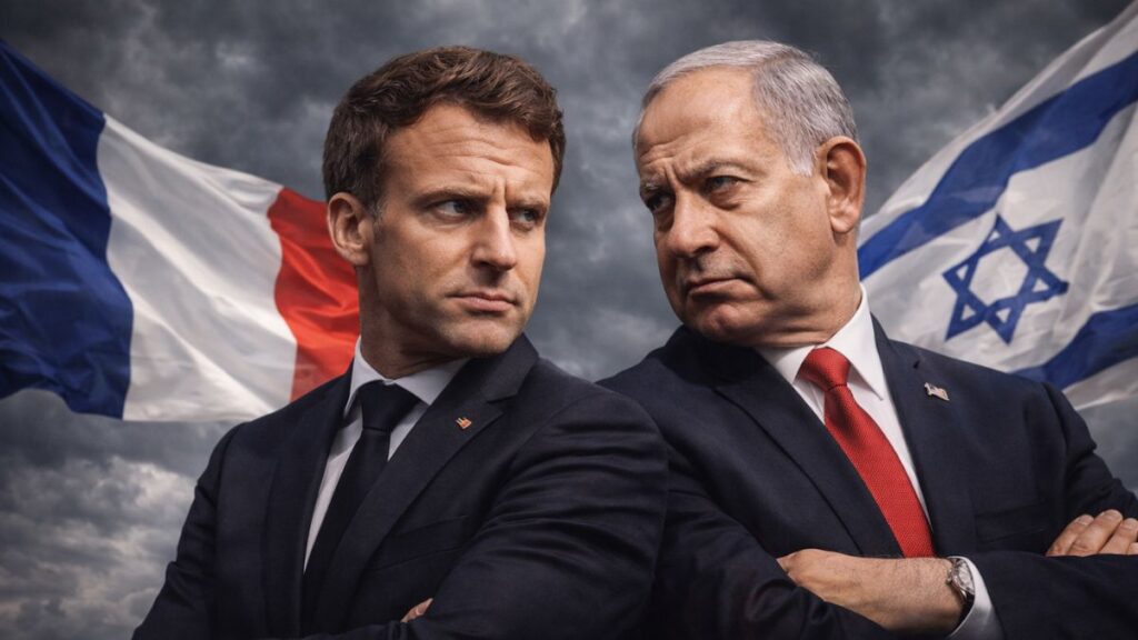 Macron vs Netanyahou