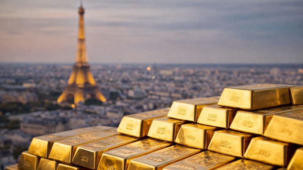 L’or rentre à Paris