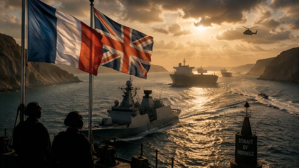 Ormuz France Grande Bretagne