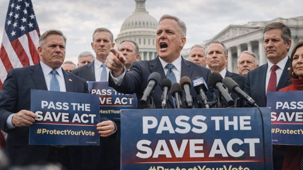 Republican Fracture over the SAVE Act