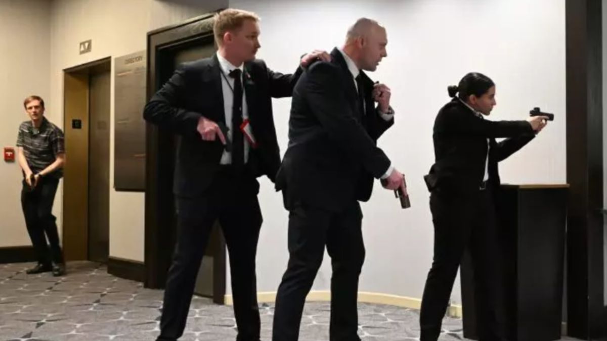 Tirs au dîner des correspondants