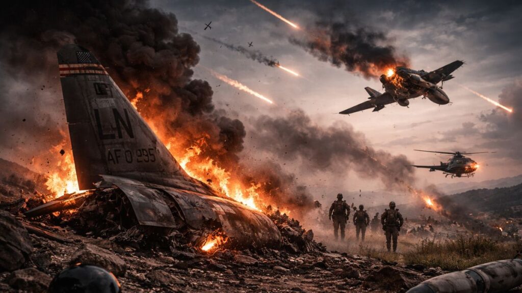 Guerre dans le ciel iranien