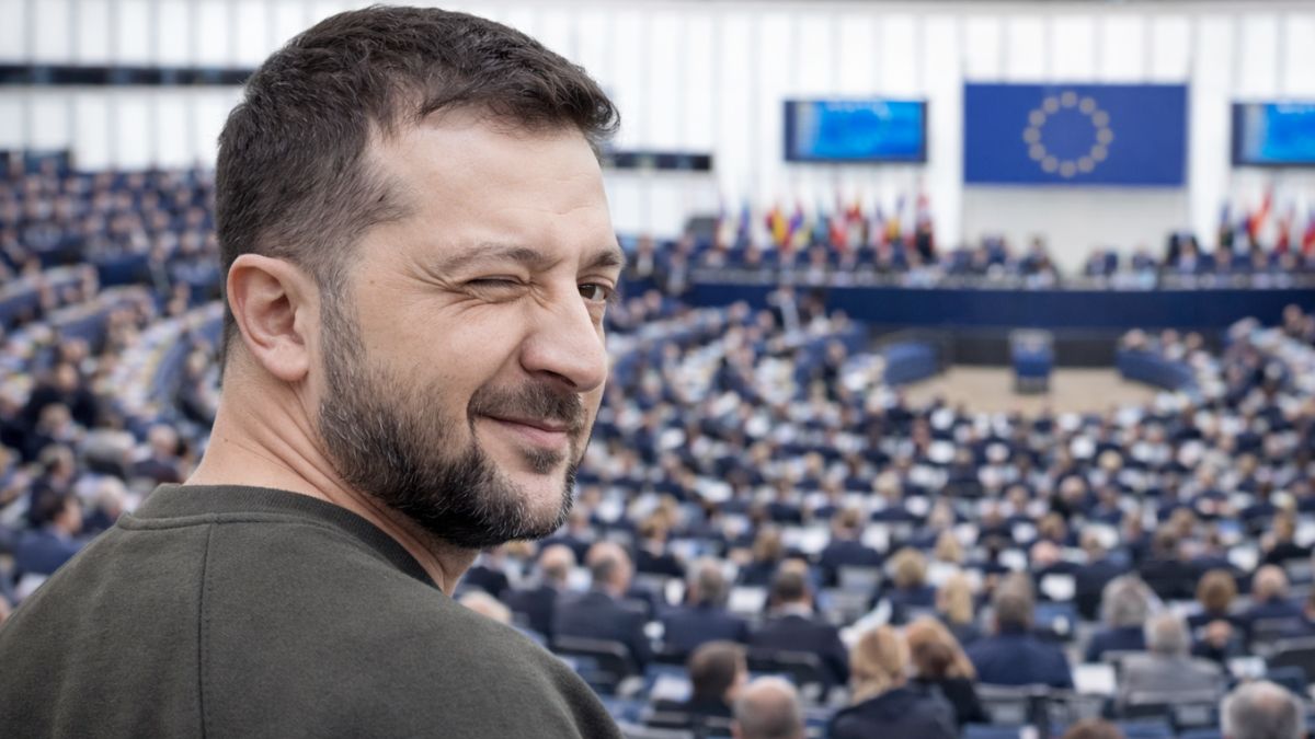 Zélensky au parlement européen