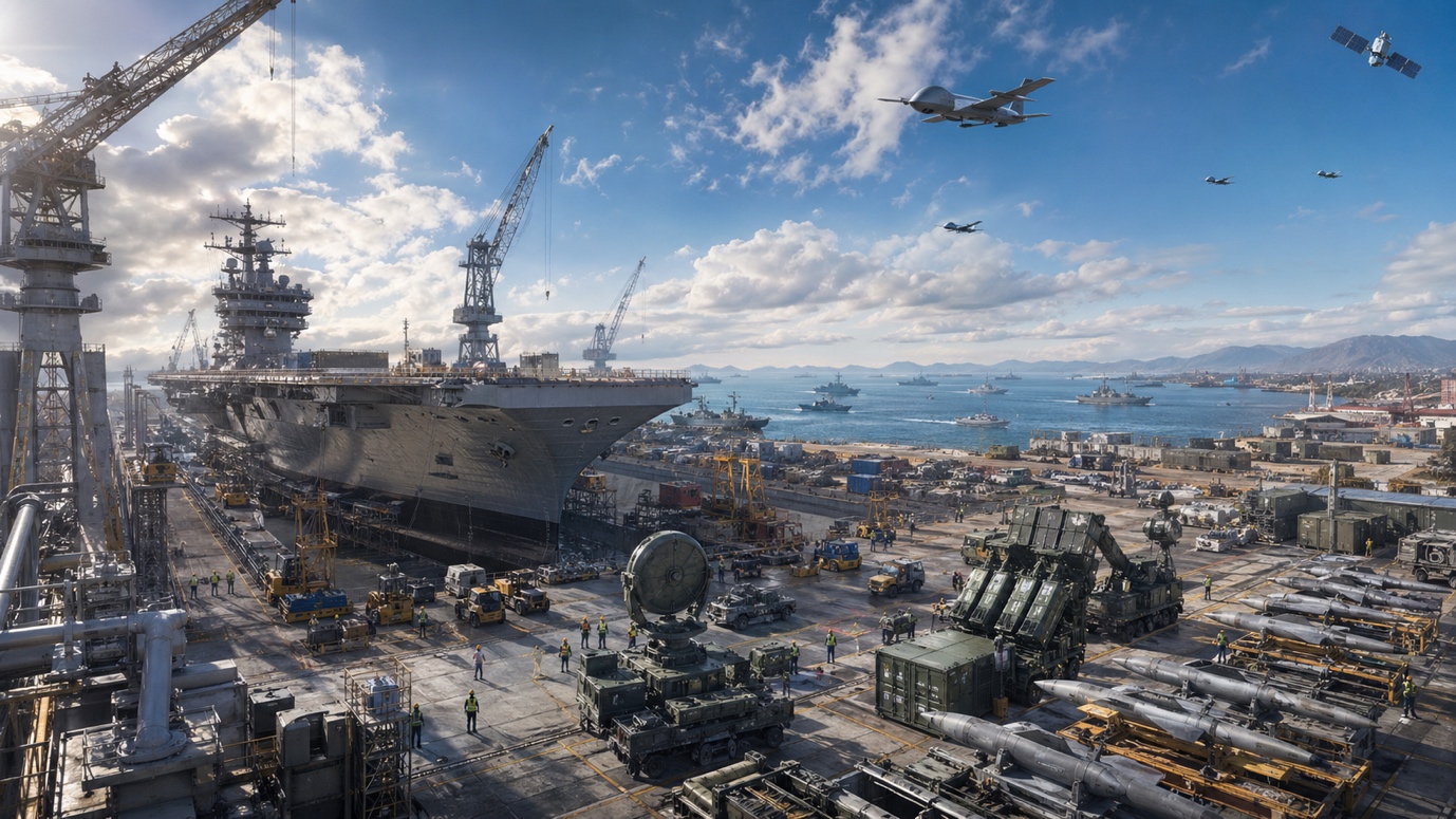 Washington relance les chantiers navals