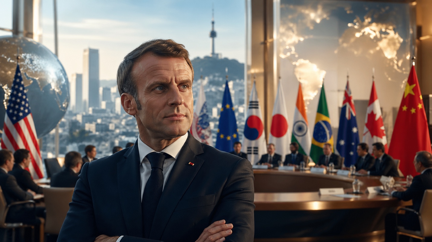 Emmanuel Macron et la tentation d’un monde “tri-multipolaire”