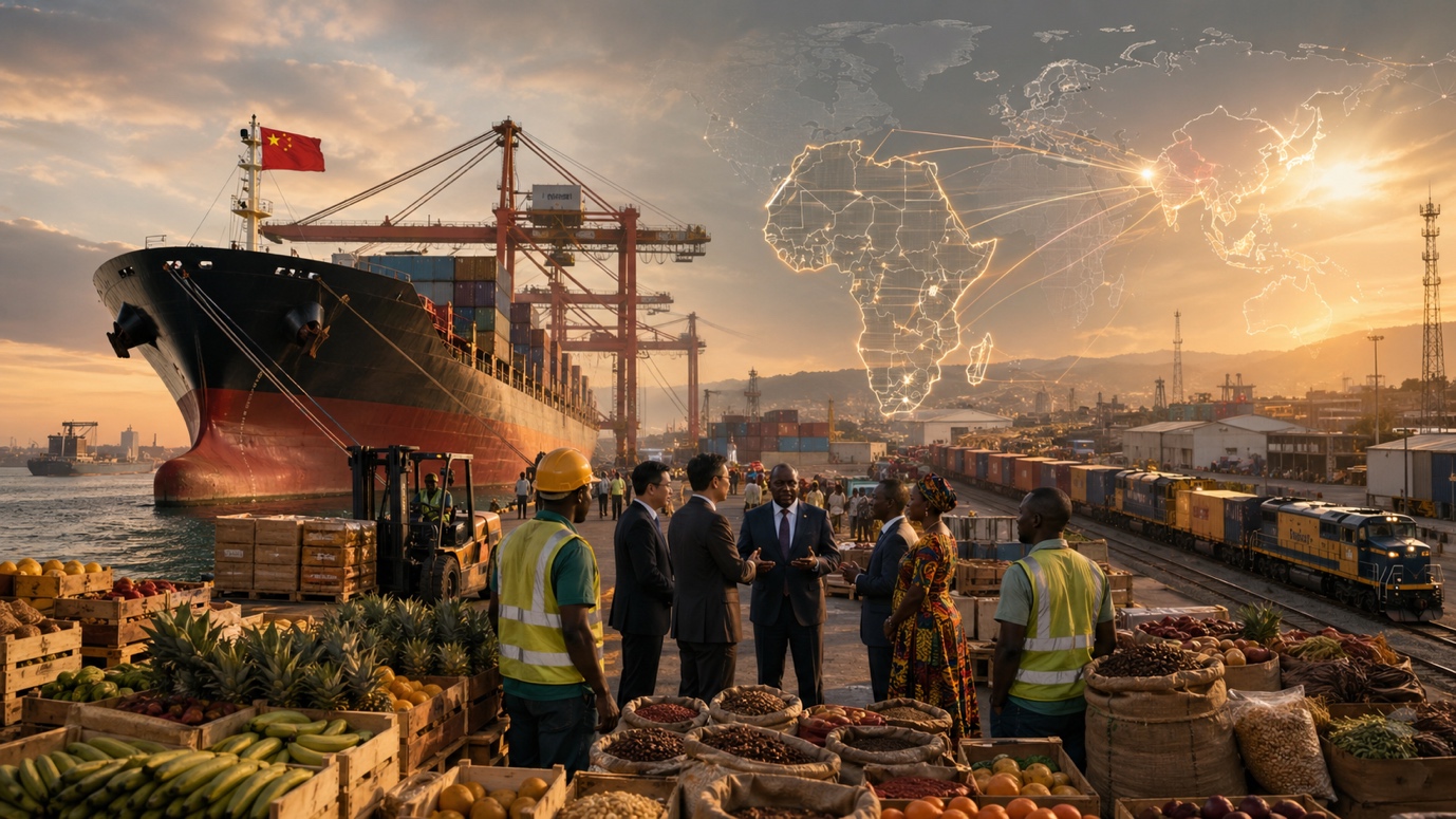 La Chine ouvre ses droits de douane zéro à l'Afrique
