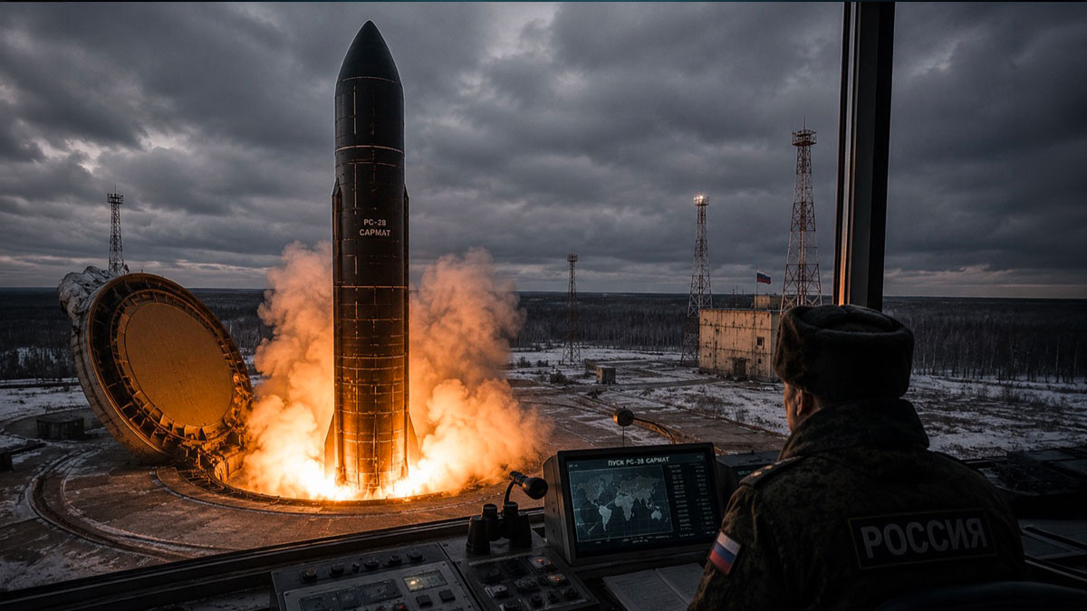 Sarmat, le missile russe