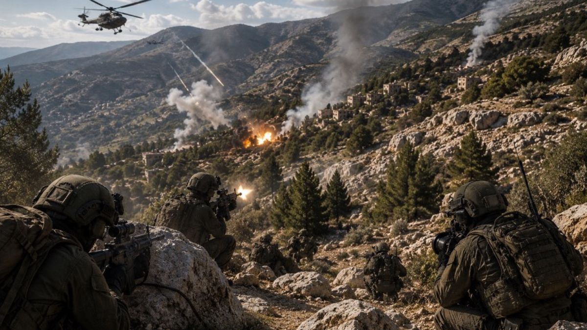 guerre sous les collines du Liban