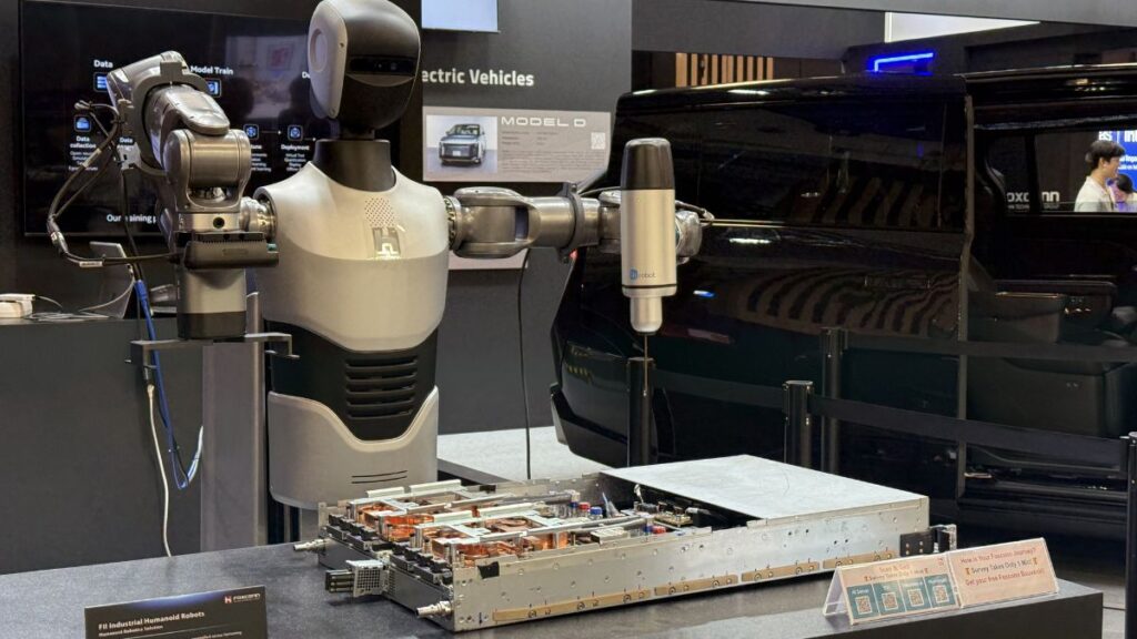 Robot FOXCON – Photo par Alexandre RAOULT 