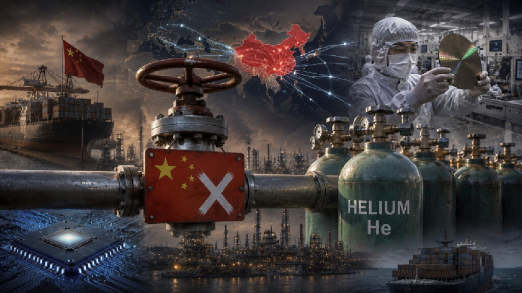 L’hélium, nouveau front silencieux