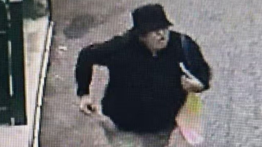 une capture d’écran de vidéosurveillance 