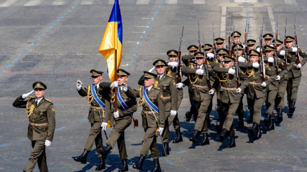 Zelensky au défilé du 14 Juillet