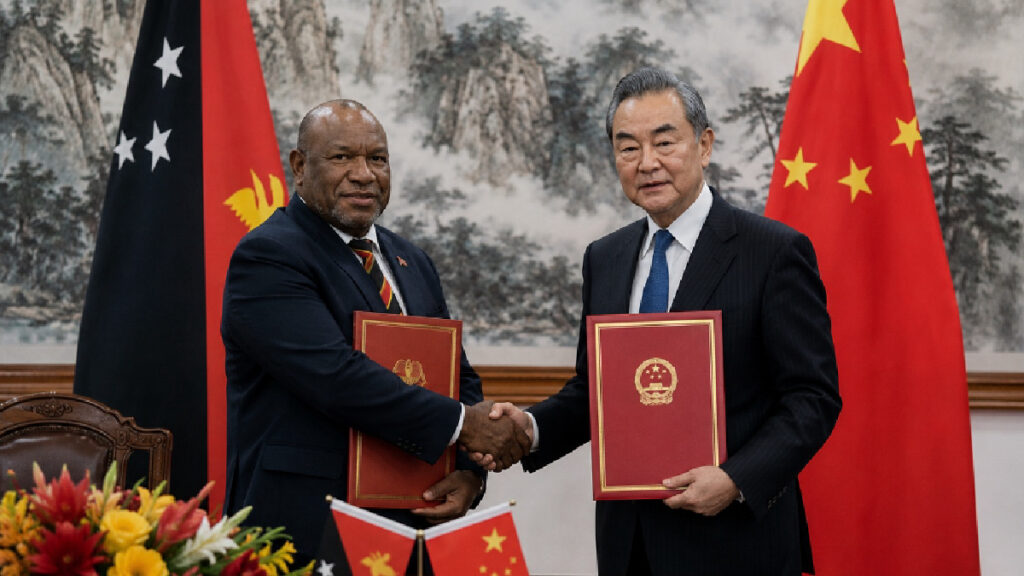 Papouasie-Nouvelle-Guinée & La Chine
