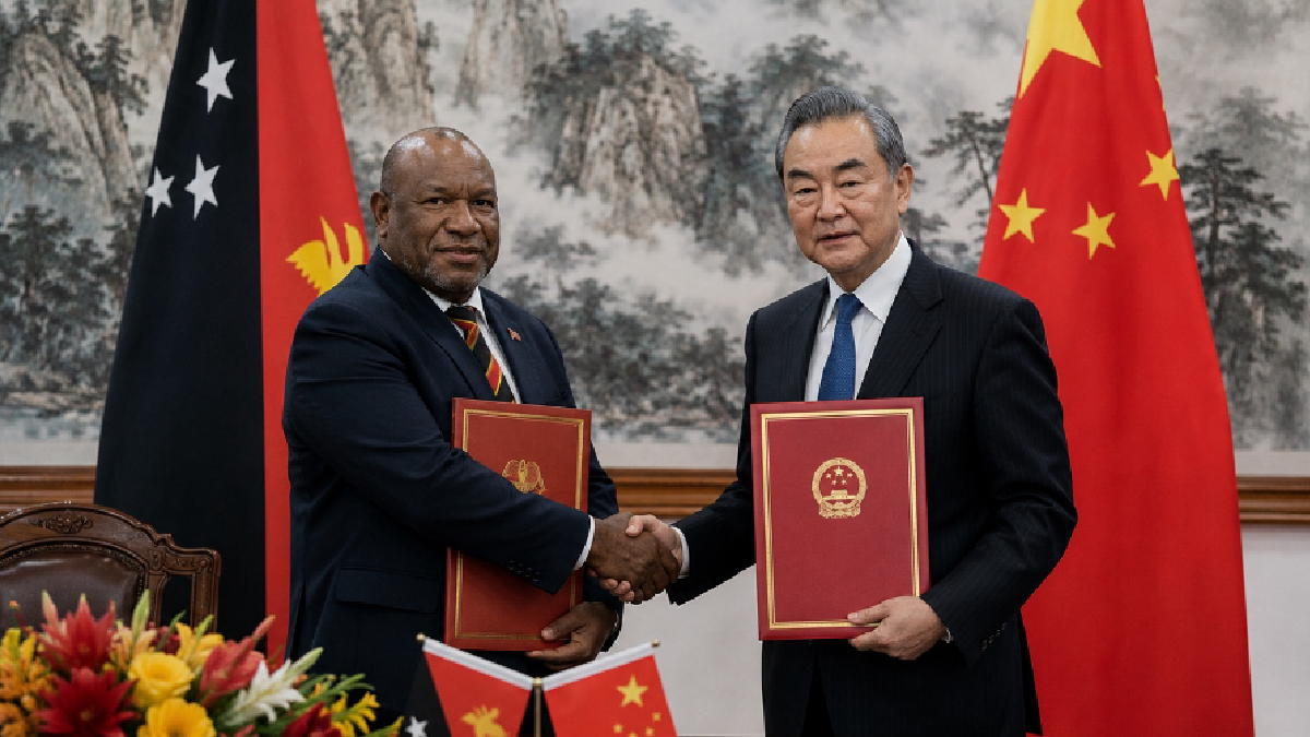 Papouasie-Nouvelle-Guinée & La Chine