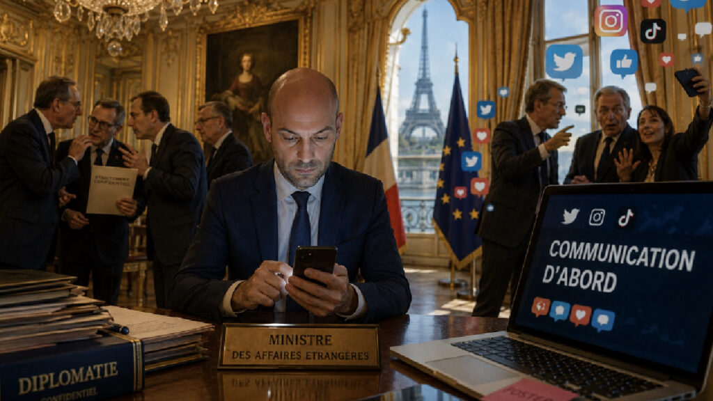 Le diplomates malades de la com’