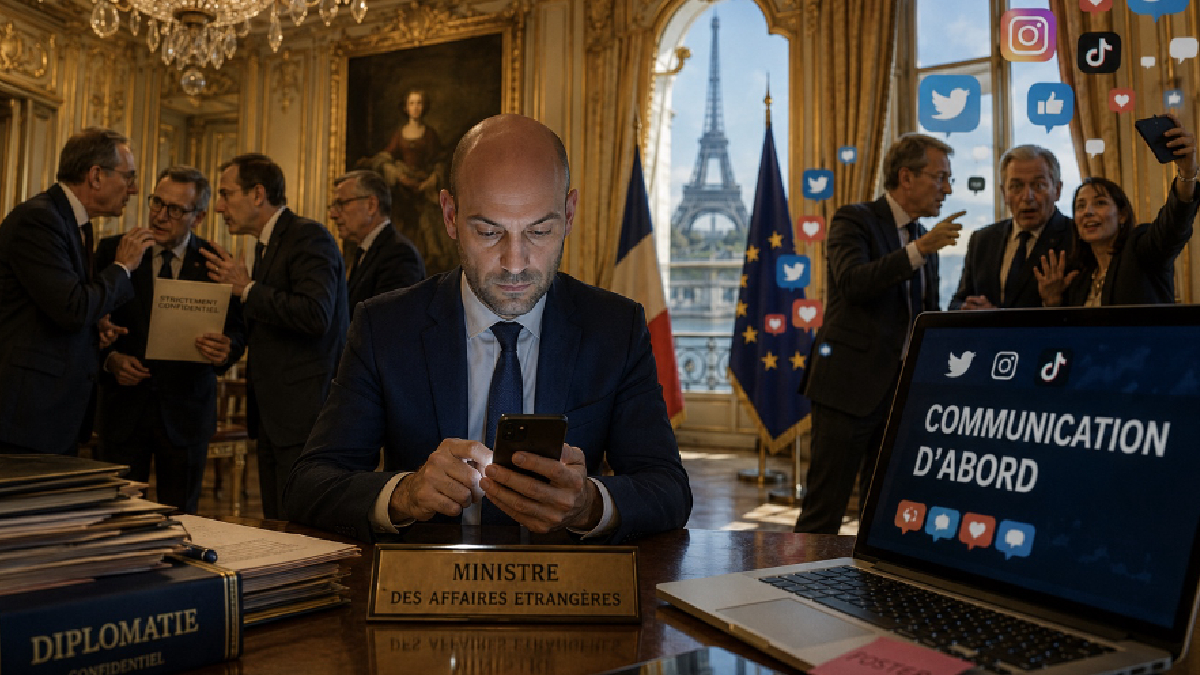 Le diplomates malades de la com’ 
