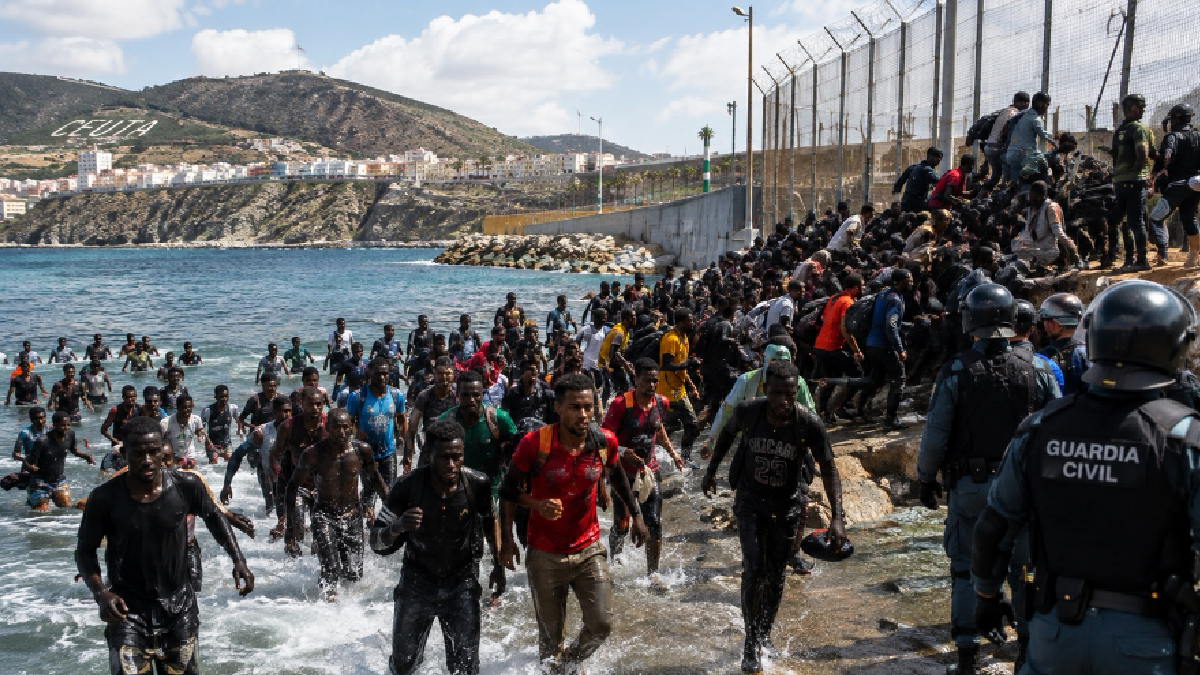 Forte dépression sur Ceuta