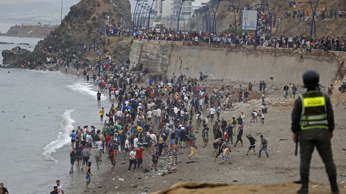 Ceuta : La frontière européenne