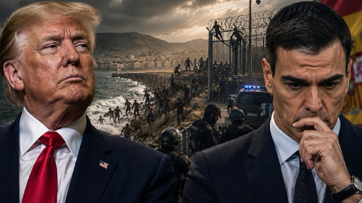 Ceuta: Trump Denounces