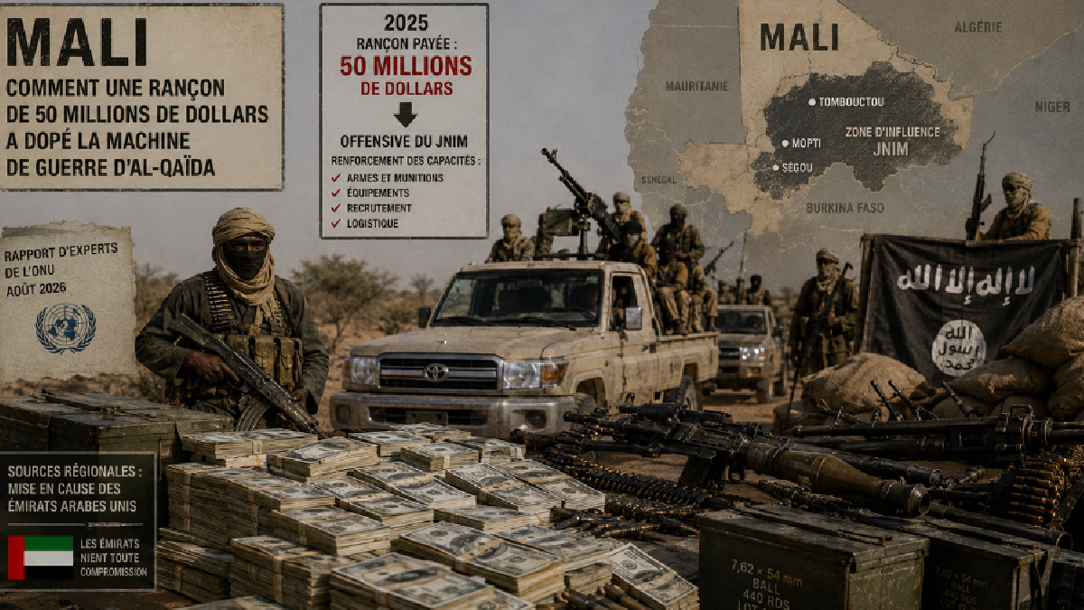 Mali : rançon de 50 millions de dollars