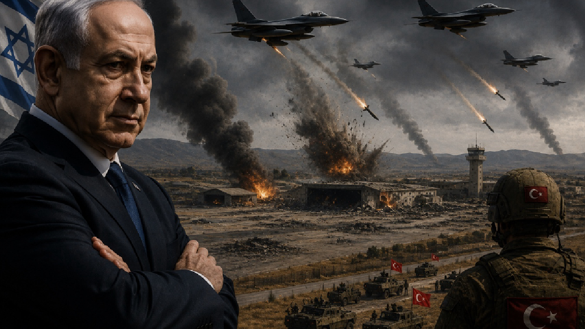 Israël bombarde la Syrie