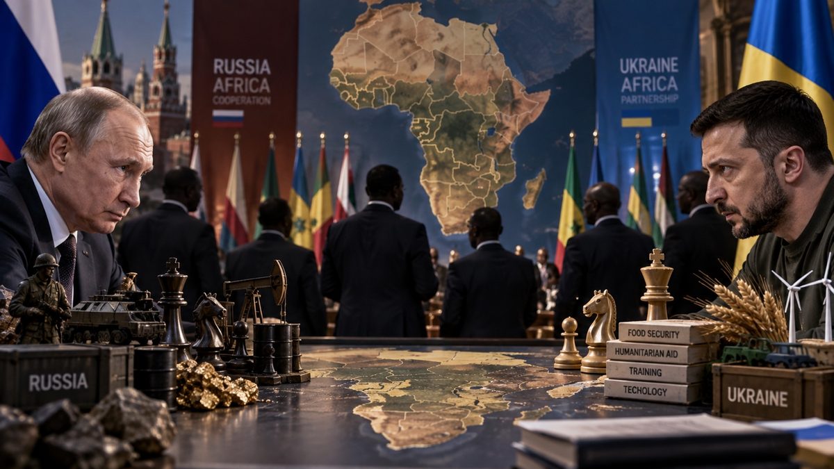 ANALYSE – Kiev contre Moscou : La nouvelle guerre d’influence en Afrique