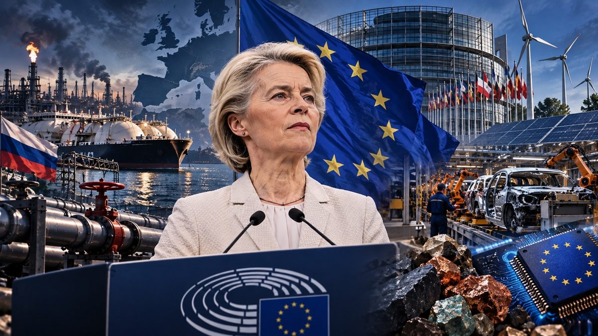 ANALYSE – Ursula von der Leyen et son Discours de l’Union 2026 : Interdépendance, dépendance et indépendance, mots contre maux