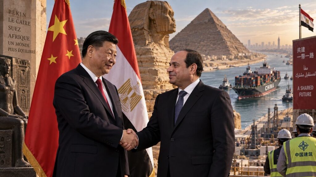 DÉCRYPTAGE – Chine/ Égypte : Le Dragon à l’ombre du Sphinx