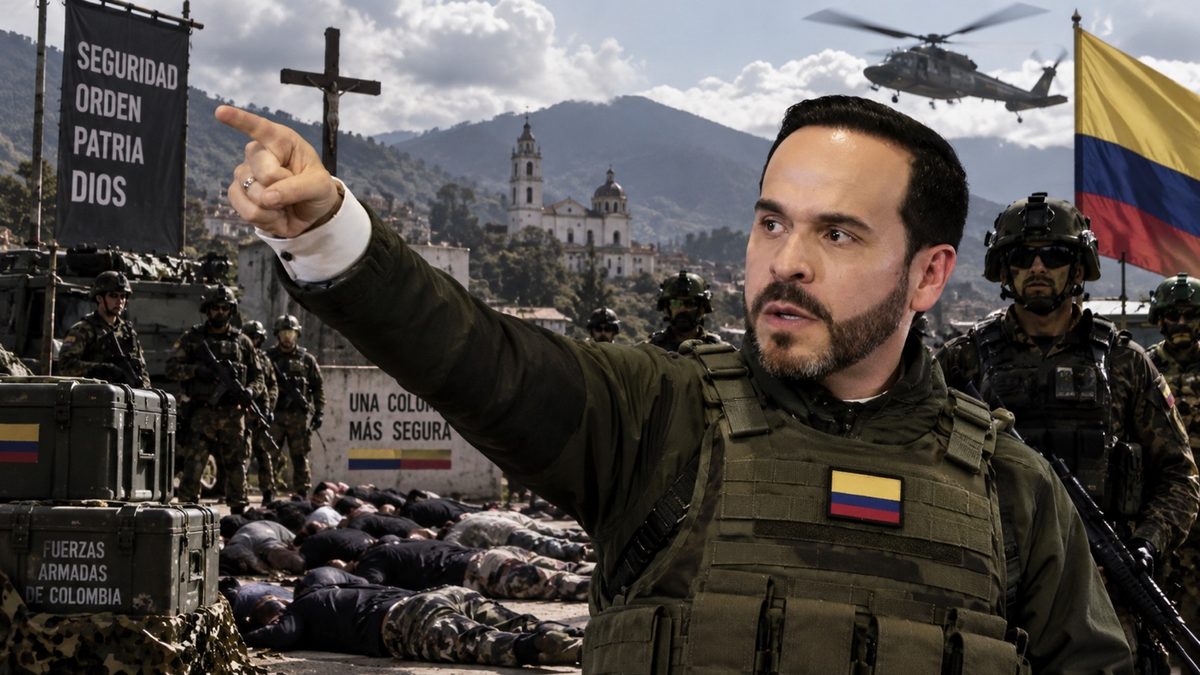 DÉCRYPTAGE – Colombie, la croix et le poing de fer