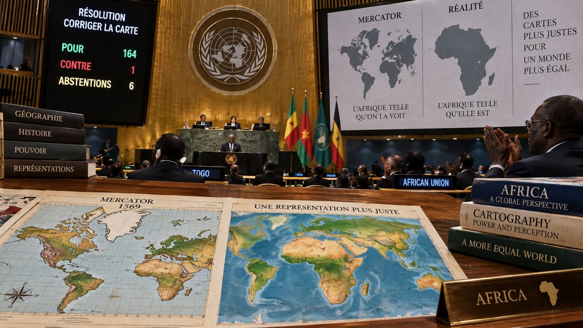 DÉCRYPTAGE – La géopolitique des cartes : L’Afrique redessine le monde