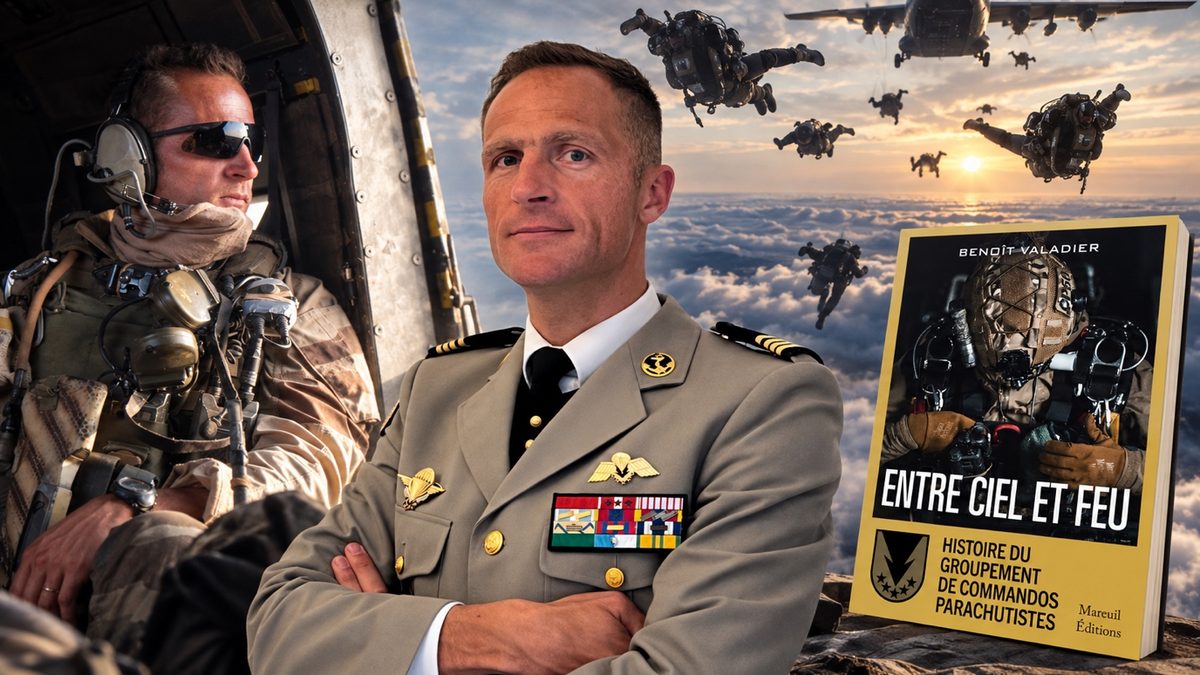 EXCLUSIF – Le Grand Entretien avec le commandant Benoît Valadier : « Entre ciel et feu », dans l’intimité des commandos parachutistes
