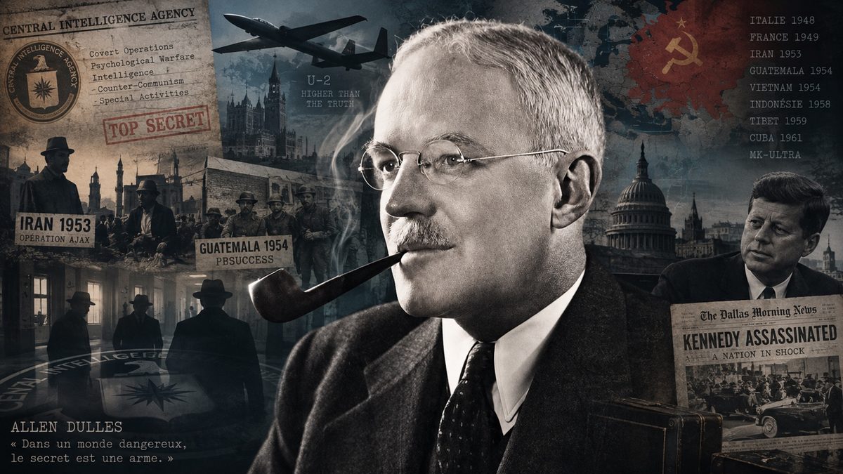 PORTRAIT – Allen Dulles, l’homme qui transforma la CIA en arme secrète de l’Amérique