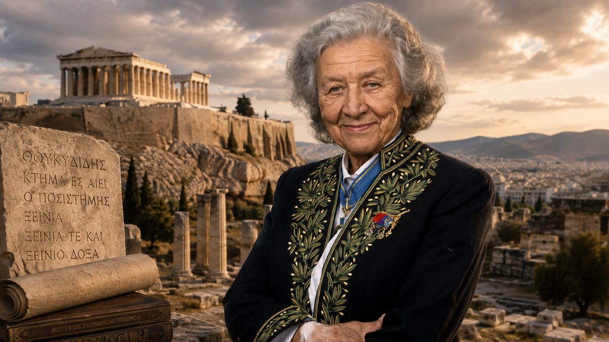 PORTRAIT – Jacqueline de Romilly : Thucydide, la puissance et les leçons éternelles de la Grèce