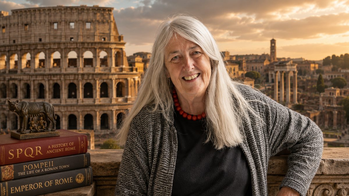 PORTRAIT – Mary Beard : Rome, l’Empire et l’éternelle grammaire de la puissance