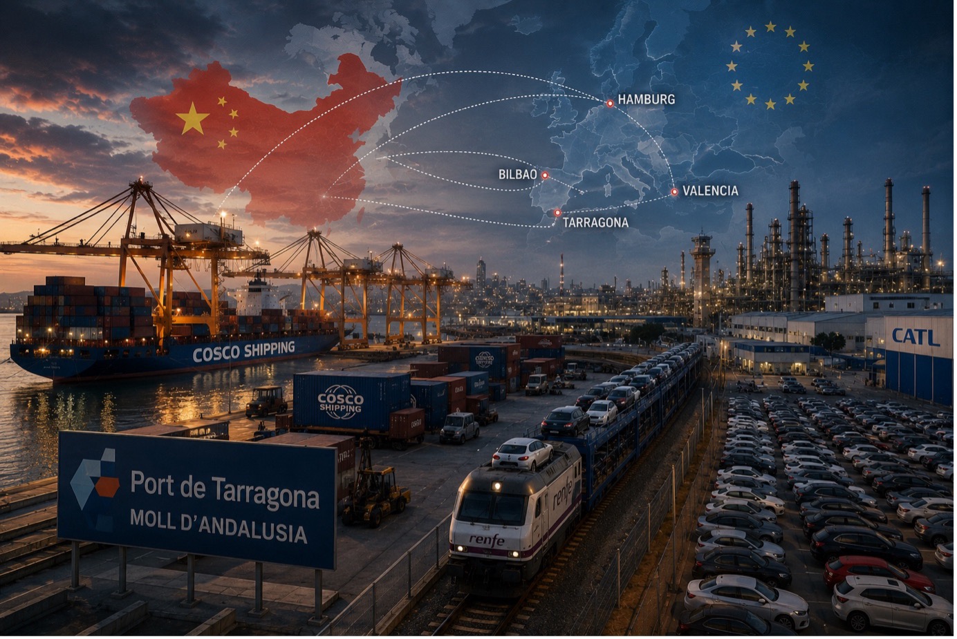 L’Espagne des ports et la longue
