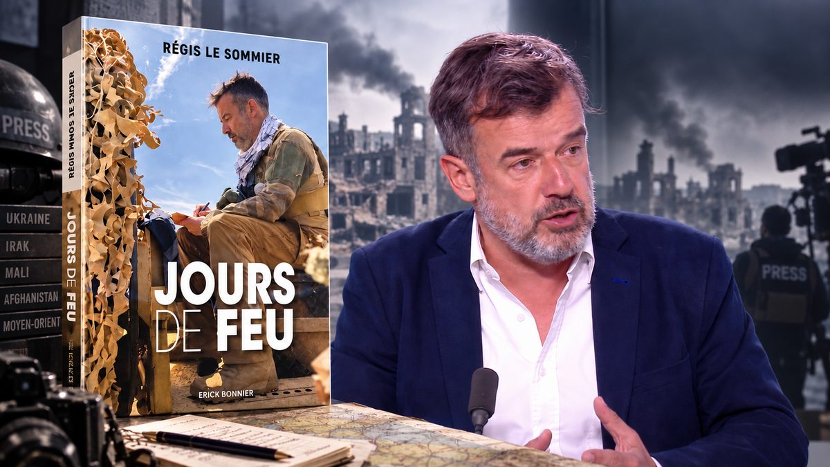 EXCLUSIF – Le Grand Entretien avec Régis Le Sommier – « Jours de feu » : Raconter la guerre, et ce qu’elle laisse en nous
