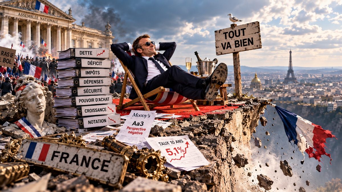 TRIBUNE – En France, tout va bien : Le précipice est stable